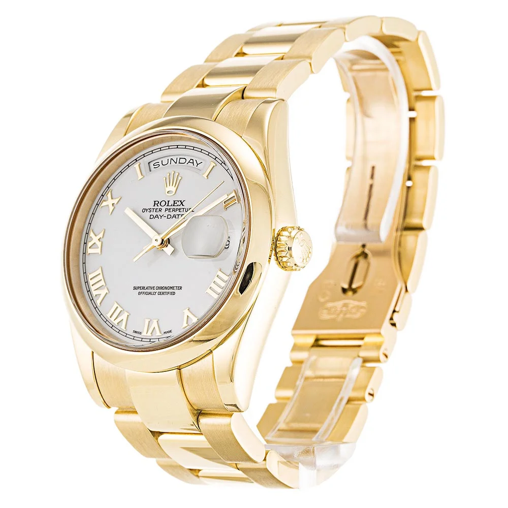 Rolex Day-Date 36mm White Dial 118208 - Bestter Watches