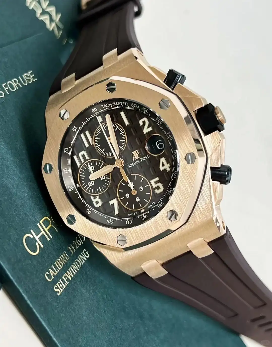 Audemars Piguet Royal Oak Offshore Selfwinding Chronograph Brown 26470OR.OO.A099CR.01 - Bestter Watches