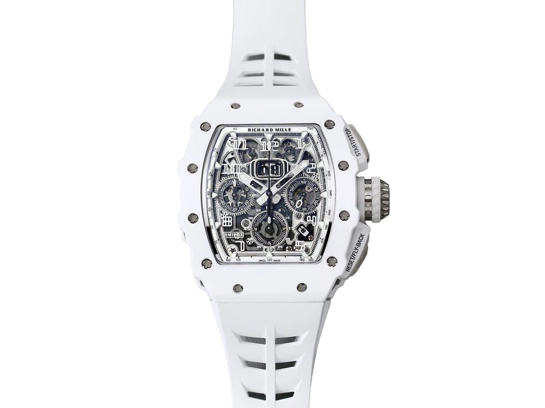 Richard Mille RM11-03 Titanium White Replica - Bestter Watches