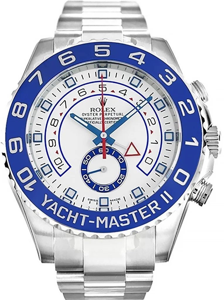 Rolex Yacht-Master 44mm White Dial 116680 - Bestter Watches