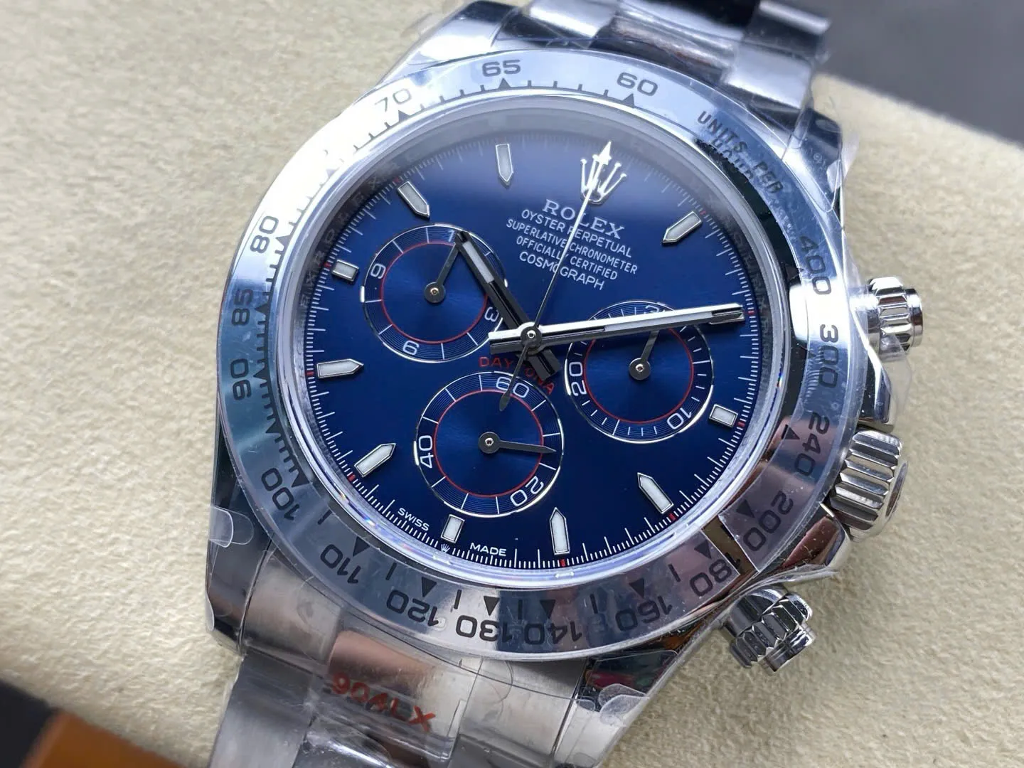 Superclone Rolex Daytona 40 mm 126509 Bright Blue Dial - Bestter Watches