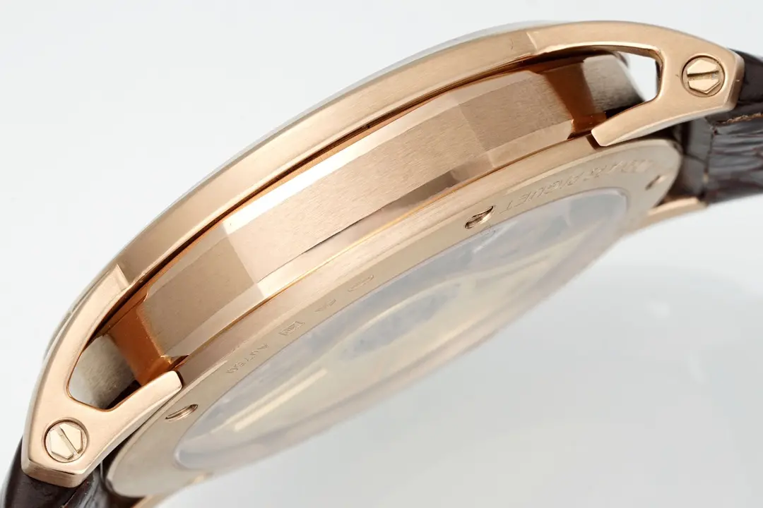 watch Audemars Piguet CODE 11.59 Blue Dial Three-Hand Automatic Watch   41mm Rose Gold Case with Brown Leather Strap - Bestter Watches