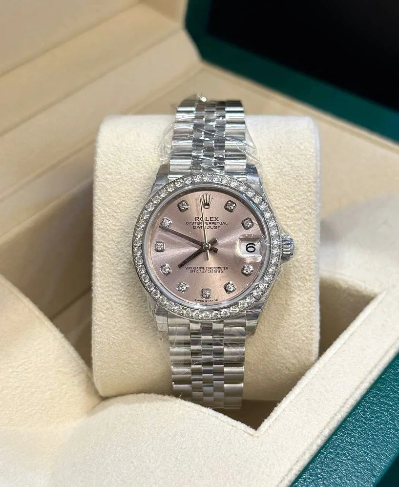 Rolex Datejust 31mm Pink Dial 278384RBR - Bestter Watches