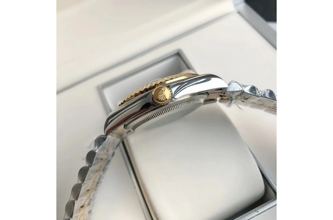 Couple Watches Rolex Datejust 36/28mm RG/SS Jub Grey/Rmn - Bestter Watches