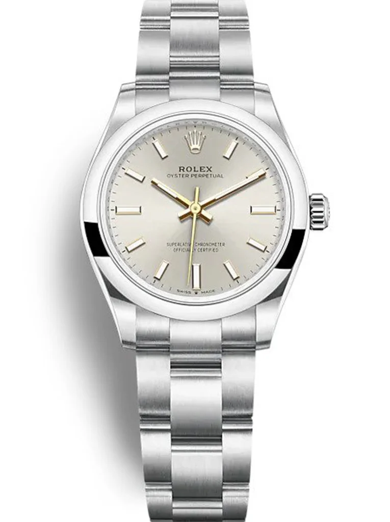 Rolex Oyster Perpetual Lady 31mm Silver Dial 277200 - Bestter Watches
