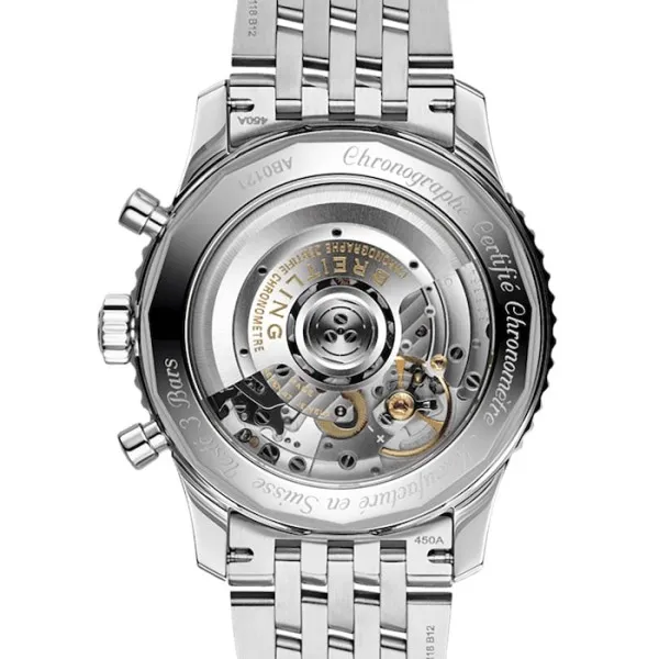 Breitling Navitimer Men Automatic Black Stainless Steel Watch AB0121211B1A1 - Bestter Watches