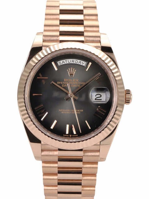 Superclone Rolex Day-Date 40 mm Slate Ombre Dial 228235 - Bestter Watches