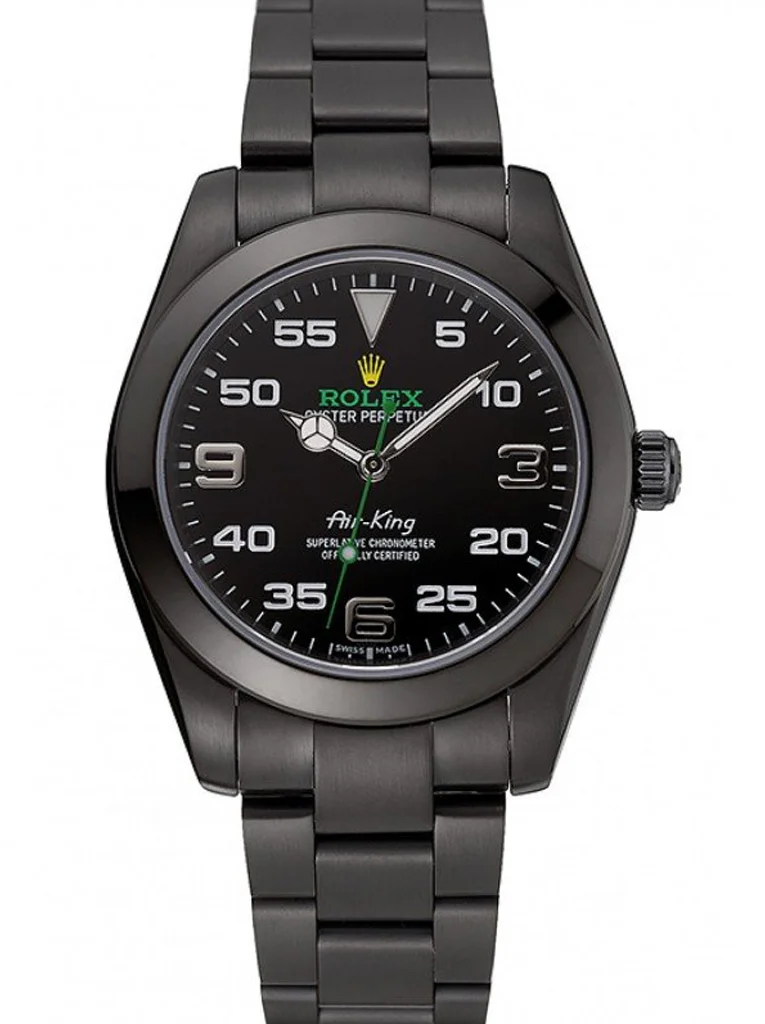 Rolex Air-King 38mm Black Dial 1454019 - Bestter Watches