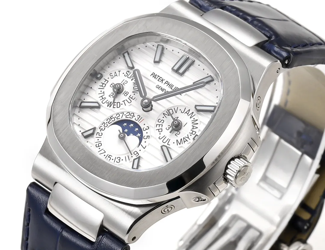 TW Patek Philippe Nautilus Blue Strap Watch - Bestter Watches