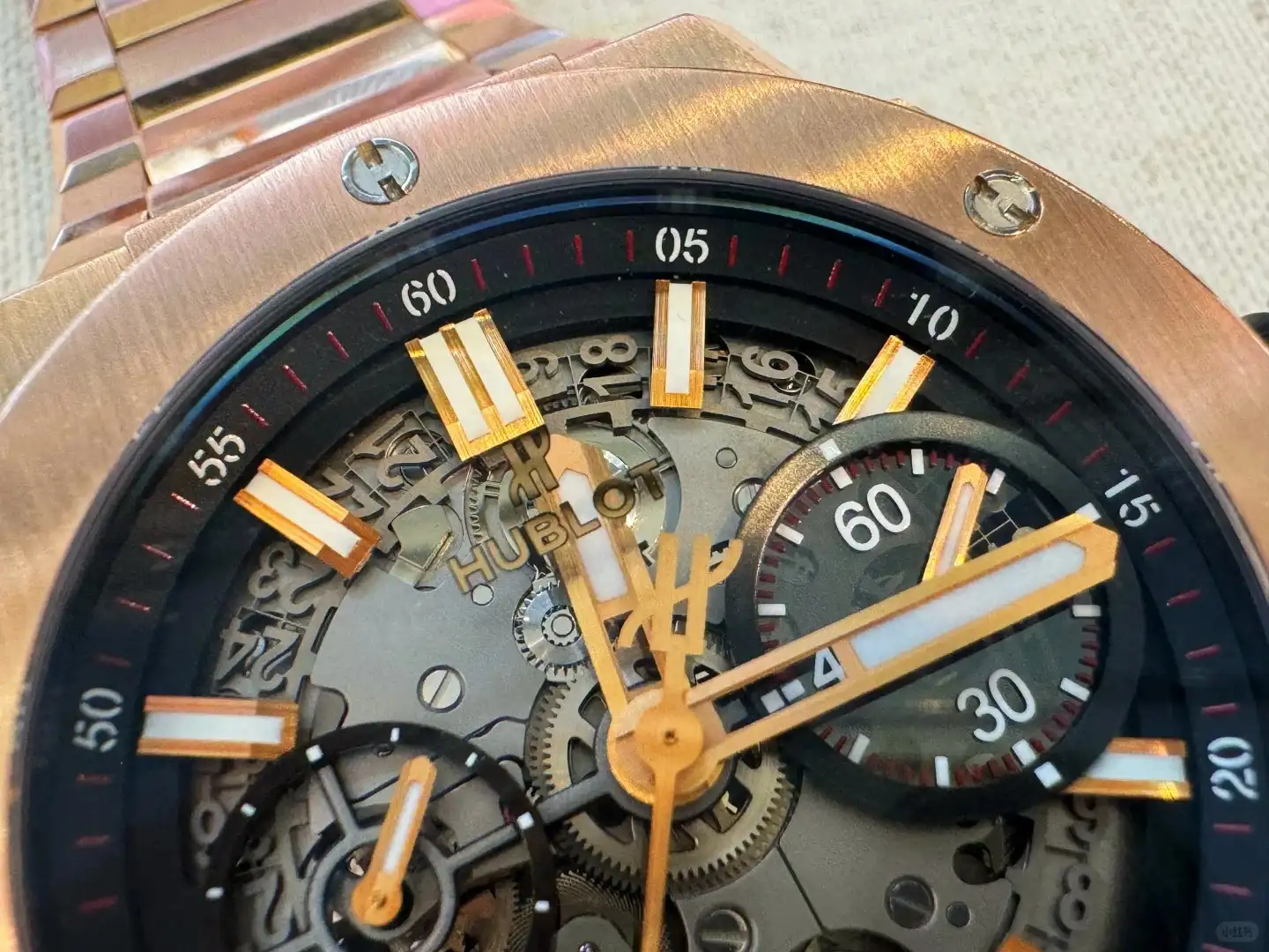 Hublot Big Bang Men Automatic Black 18ct Rose Gold Watch 451.OX.1180.OX - Bestter Watches