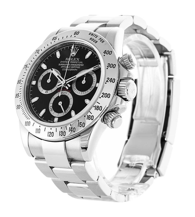 Superclone Rolex Daytona 40mm Black Dial 116520 - Bestter Watches