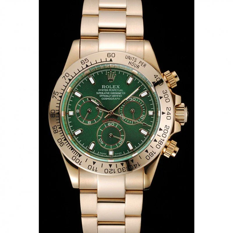 Rolex Daytona 39mm Green Dial 1454244 - Bestter Watches