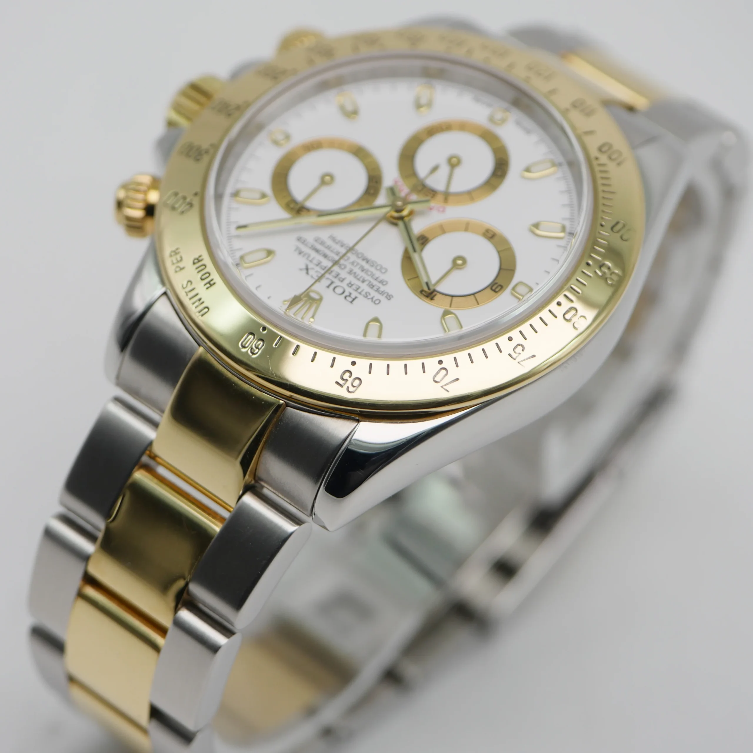 Superclone Rolex Daytona 40mm White Dial 116523-2 - Bestter Watches