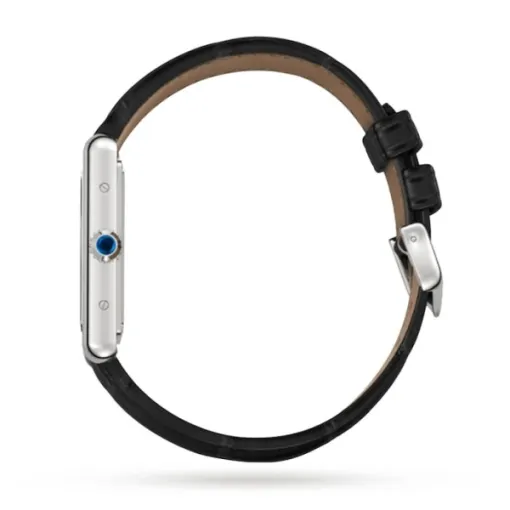 Cartier Tank Must Women Quartz Black Alligator Watch WSTA0072 - Bestter Watches