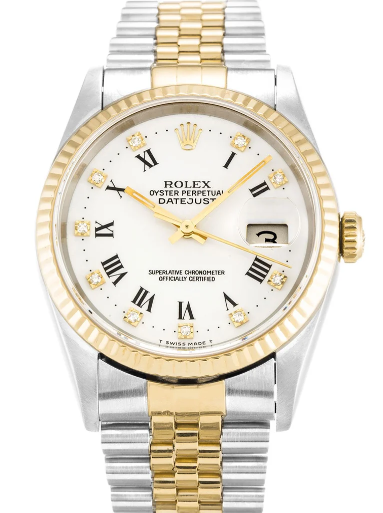 Rolex Datejust 36mm White Dial 16233 - Bestter Watches