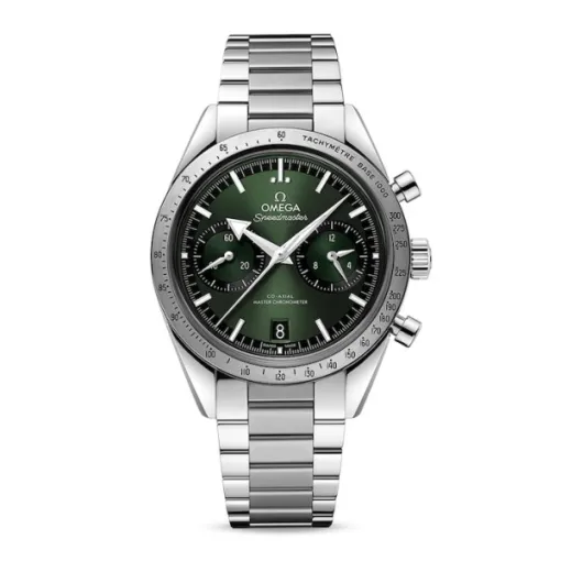 Omega Speedmaster Men Automatic Green Stainless Steel Watch O33210415110001 - Bestter Watches