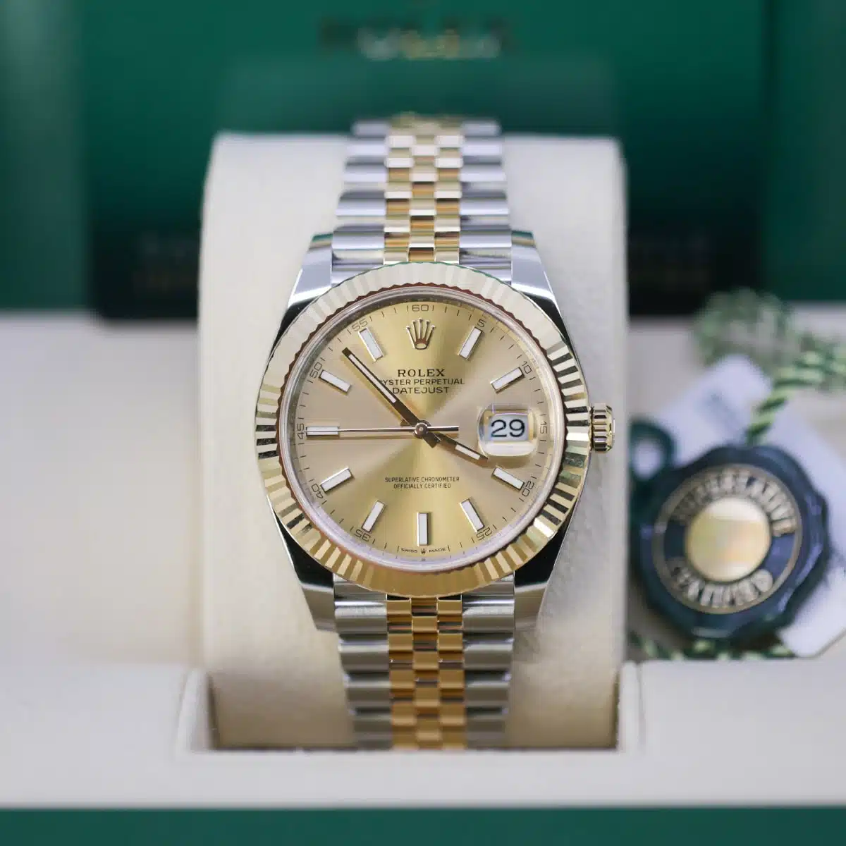 Rolex Datejust II 41mm Champagne Dial 126333 - Bestter Watches