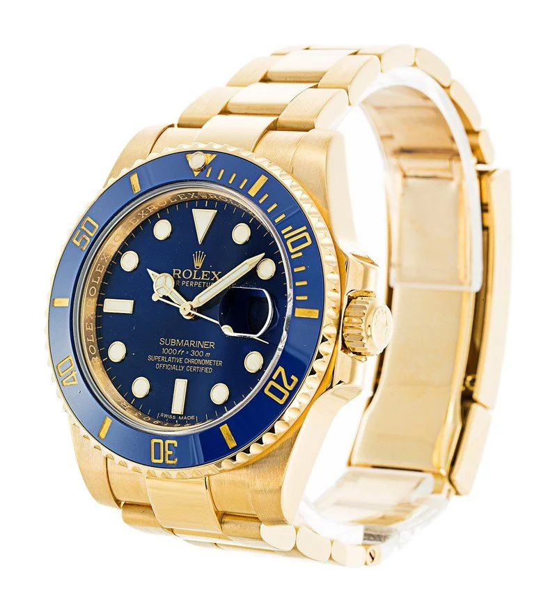 Rolex Submariner 40mm Blue Dial 116618LB - Bestter Watches