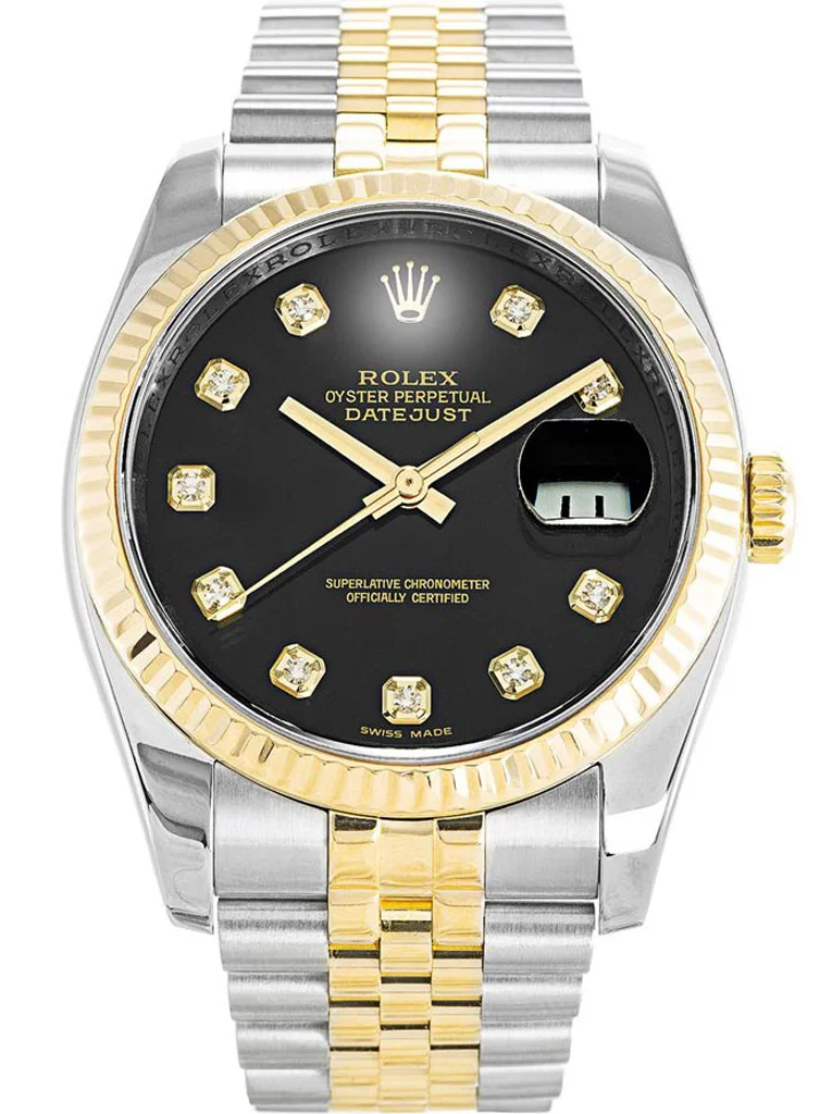 Rolex Datejust 36mm Black Dial 116233 - Bestter Watches