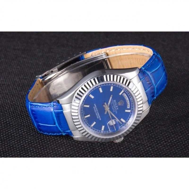 Superclone Rolex Day-Date 35mm Blue Dial 621490 - Bestter Watches