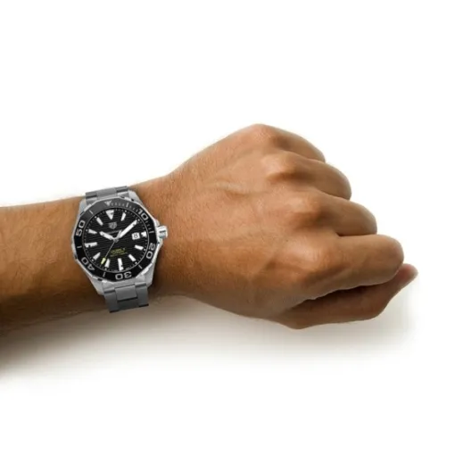TAG Heuer Aquaracer Men Automatic Black Stainless Steel Watch WAY201A.BA0927 - Bestter Watches