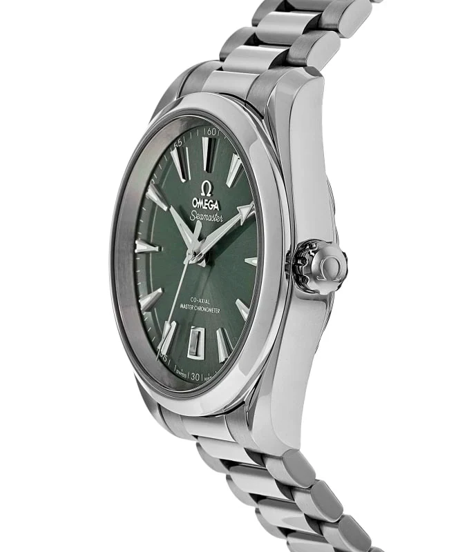 Omega Seamaster Aqua Terra Men Automatic Green Stainless Steel Watch O22010412110001 - Bestter Watches