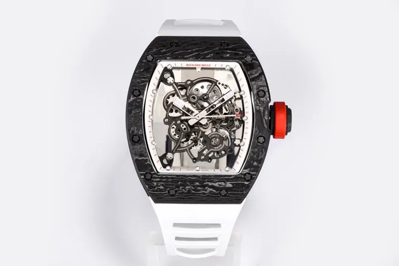 Richard Mille RM055 Black Carbon Fiber Watch - Bestter Watches