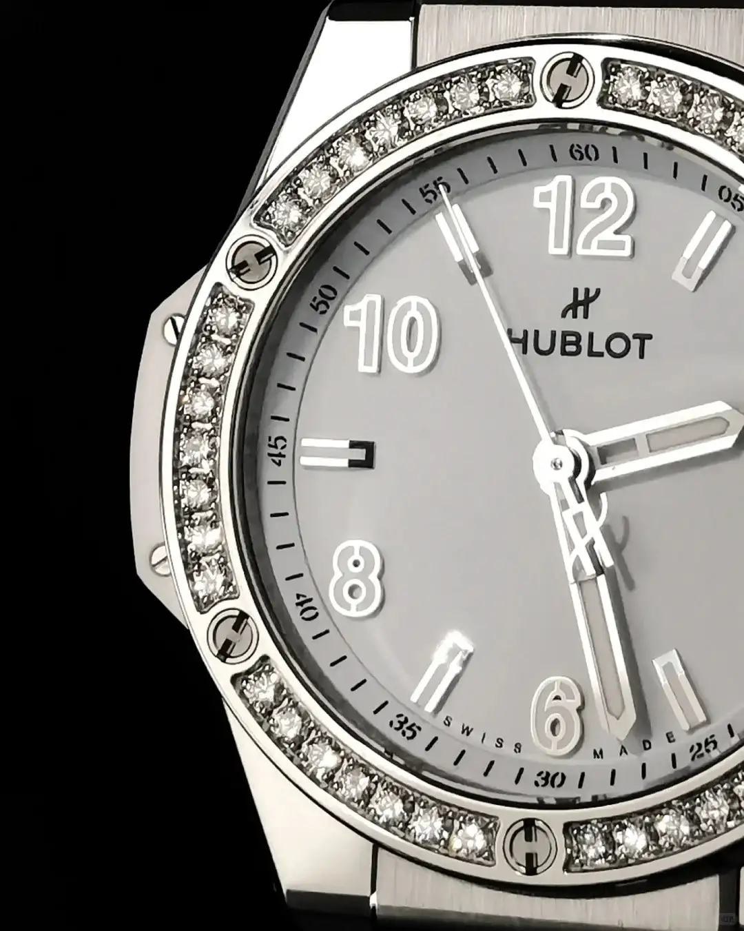 Hublot Big Bang Women Automatic White Rubber Watch 465.SE.2010.RW.1204 - Bestter Watches