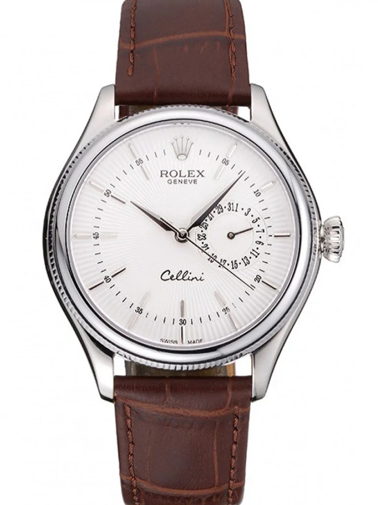Rolex Cellini 38mm White Dial 622723 - Bestter Watches