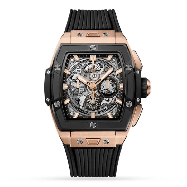 Hublot Spirit Of Big Bang Men Automatic Grey Rubber Watch 641.OM.0183.RX - Bestter Watches
