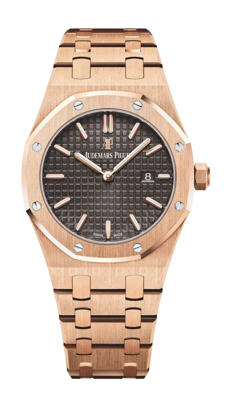 Audemars Piguet Royal Oak Quartz Brown 67650OR.OO.1261OR.01 - Bestter Watches