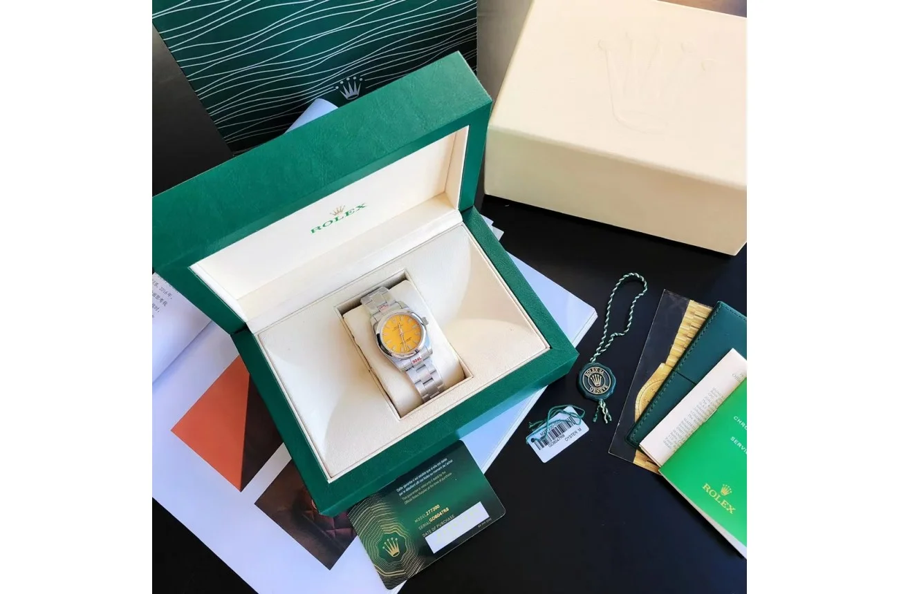 Couple Watches Rolex Oyster Perpetual 31/41mm SS/SS Yellow/Stk - Bestter Watches