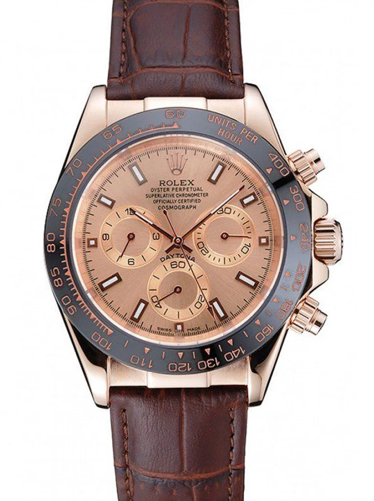Rolex Daytona 39mm Rose-Gold Dial 1454243 - Bestter Watches
