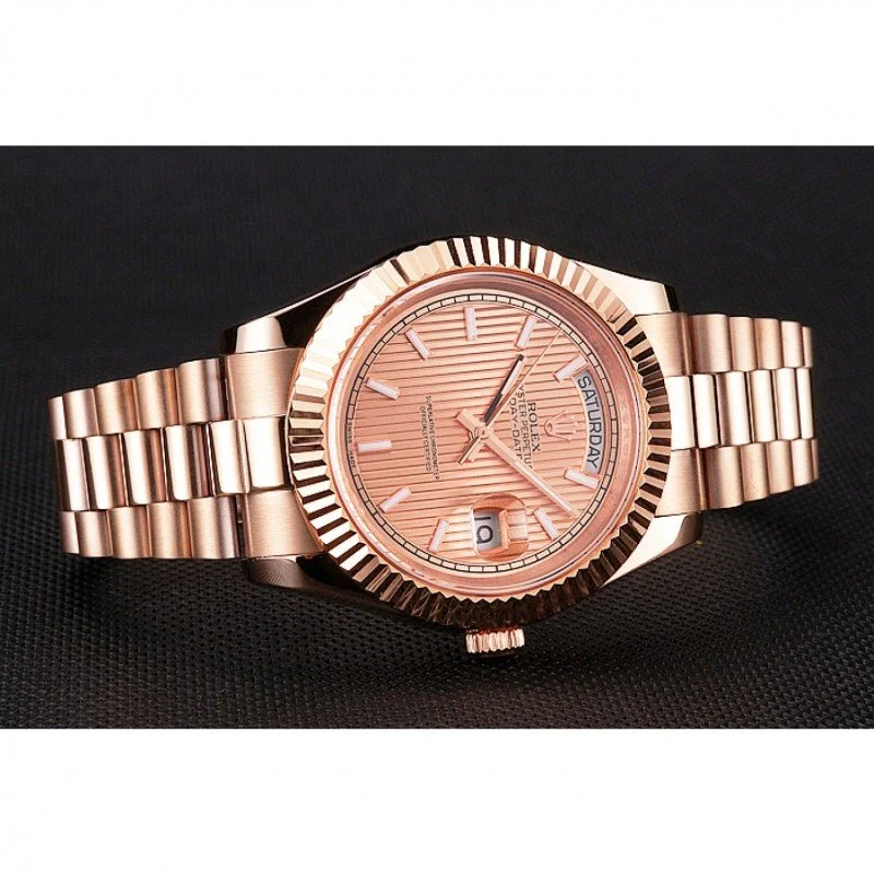Superclone Rolex Day-Date 40mm Rose-Gold Dial REP016823 - Bestter Watches