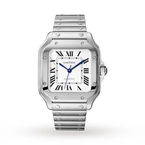 Cartier Santos de Cartier Men Automatic Silver Stainless Steel Watch WSSA0029 - Bestter Watches