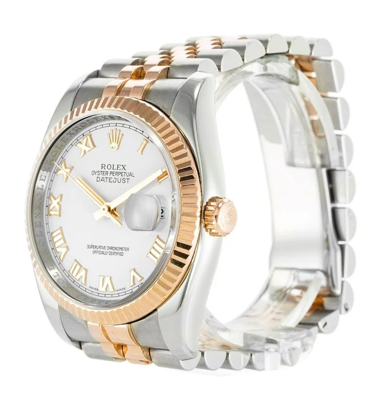 Rolex Datejust 36mm White Dial 116231 - Bestter Watches