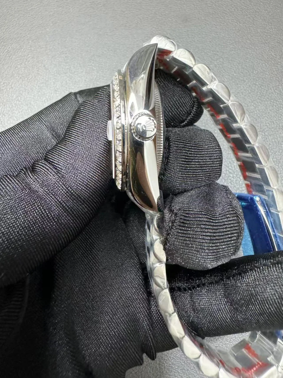 Rolex Datejust 31mm Pink set with diamonds Dial 278384RBR - Bestter Watches