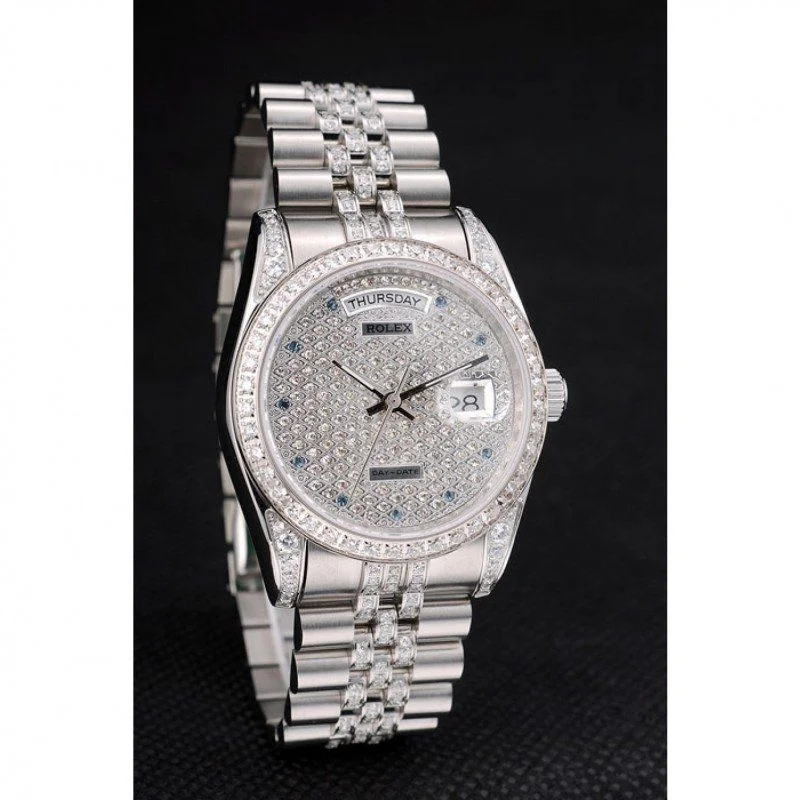 Rolex Day-Date 36mm Diamond Dial 41985 - Bestter Watches