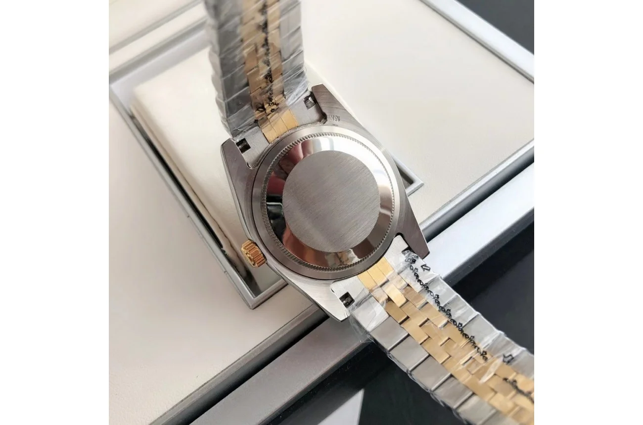 Couple Watches Rolex Datejust 36/28mm RG/SS Jub Grey/Rmn - Bestter Watches