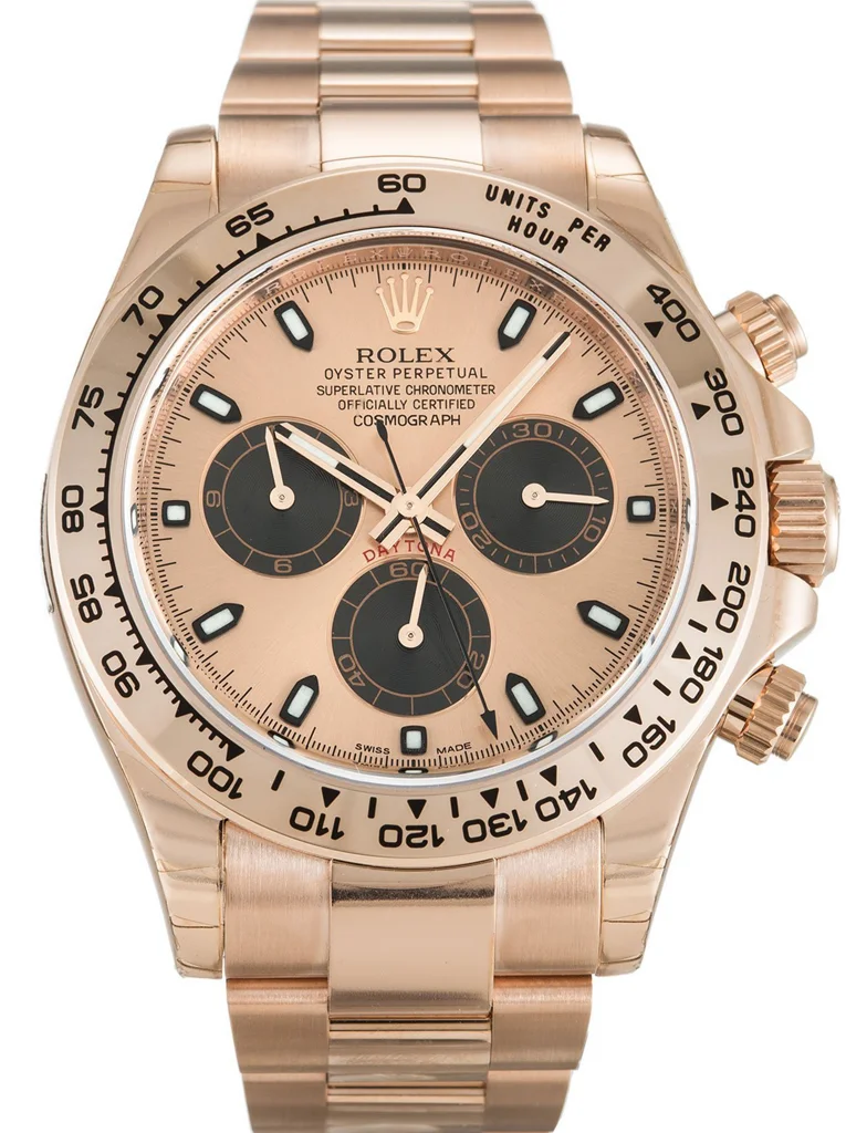 Rolex Daytona 40mm Rose Dial 116505 - Bestter Watches
