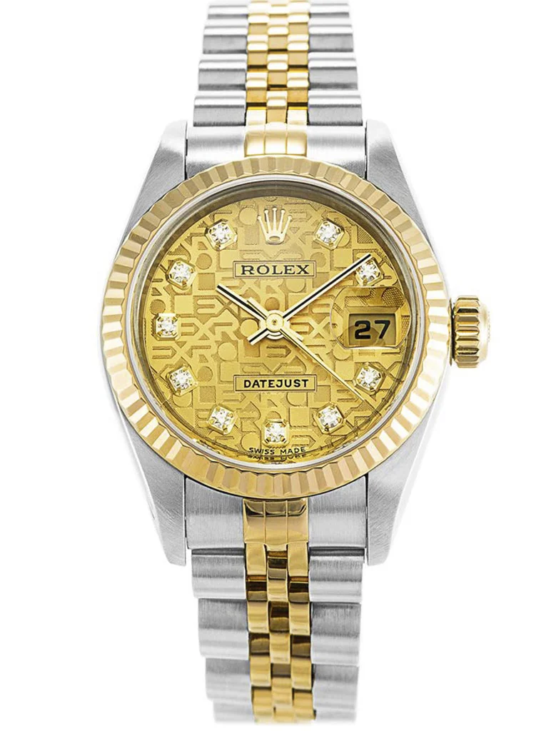 Rolex Datejust 26mm Gold Dial 79173 - Bestter Watches