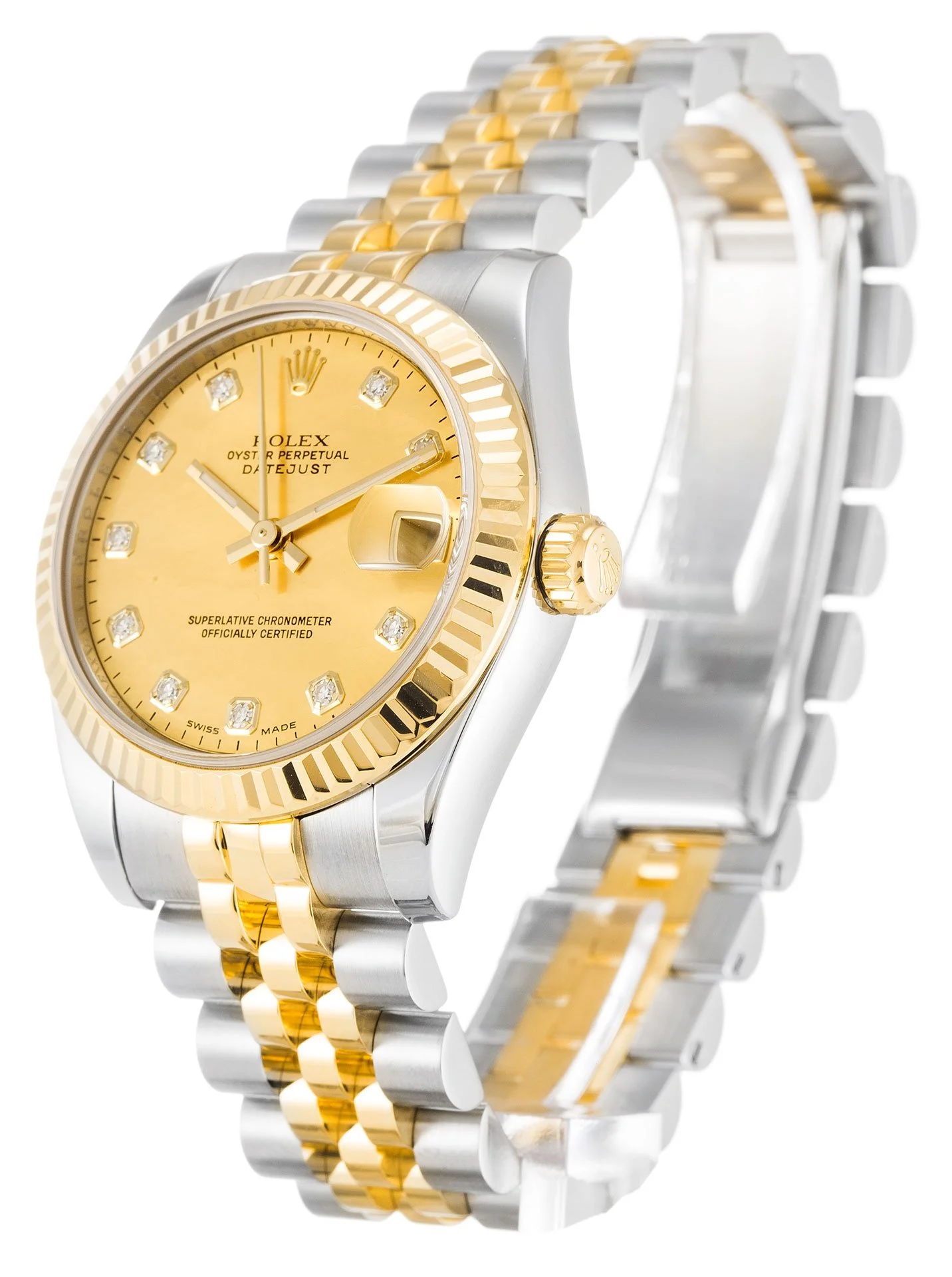 Rolex Lady-Datejust 31mm Champagne Dial 178273 - Bestter Watches