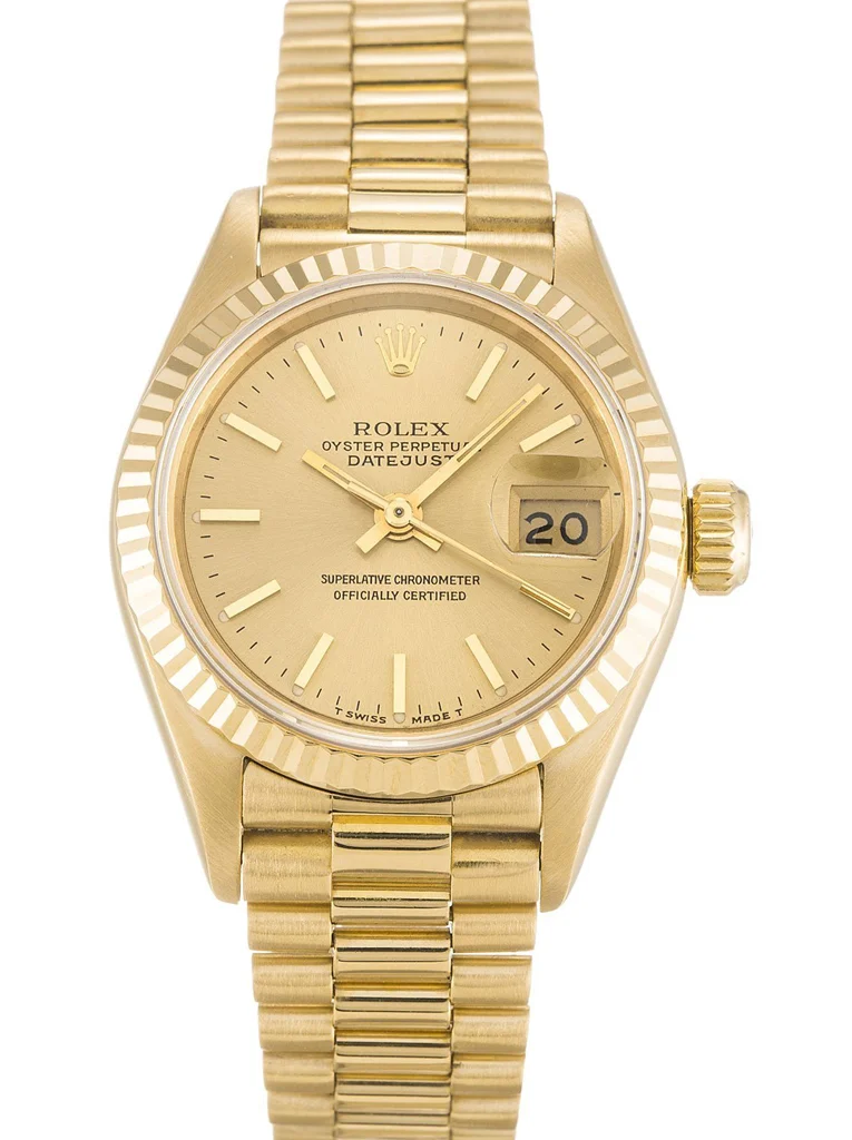 Rolex Lady-Datejust 26mm Champagne Dial 69178 - Bestter Watches