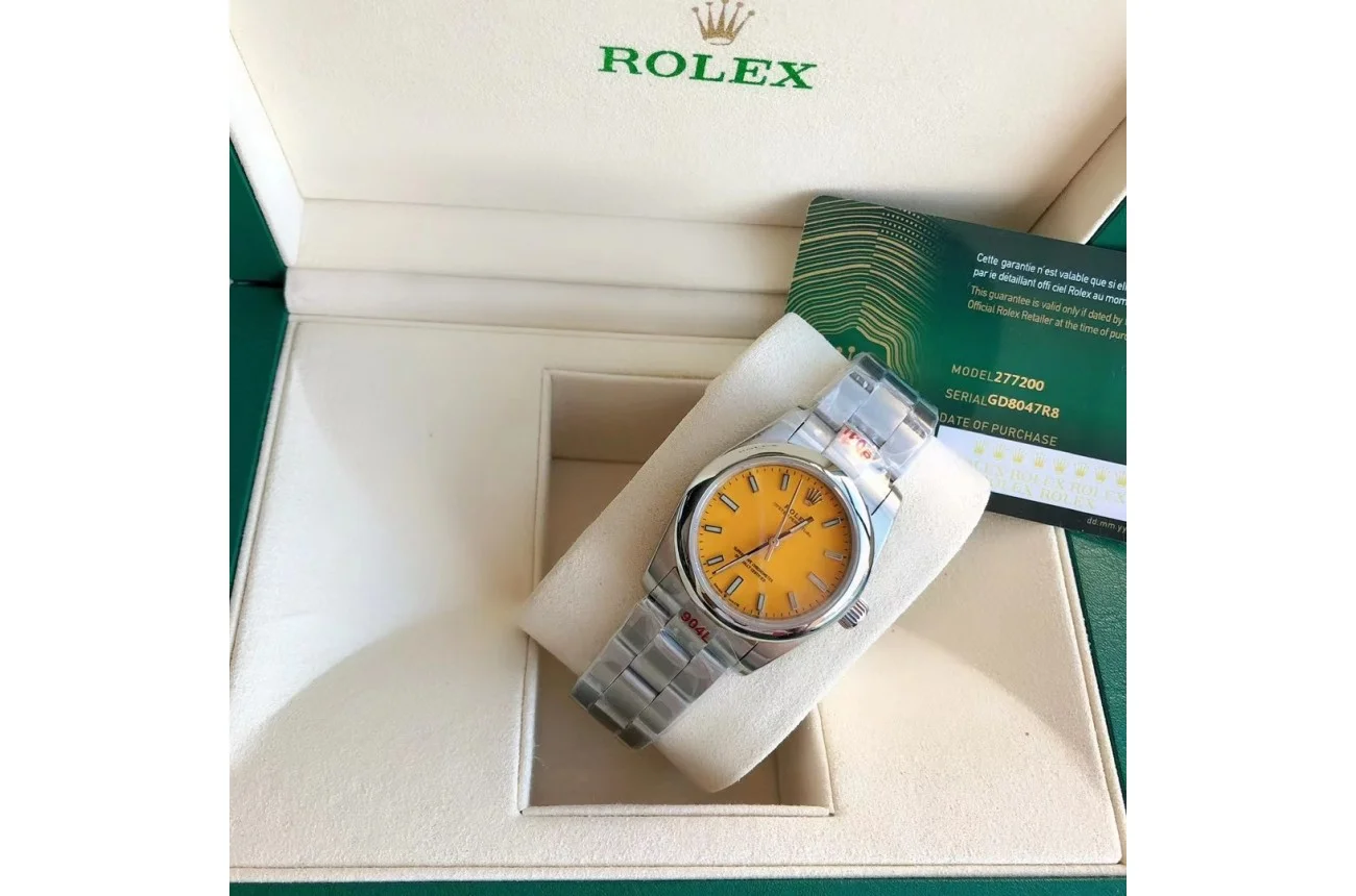 Couple Watches Rolex Oyster Perpetual 31/41mm SS/SS Yellow/Stk - Bestter Watches