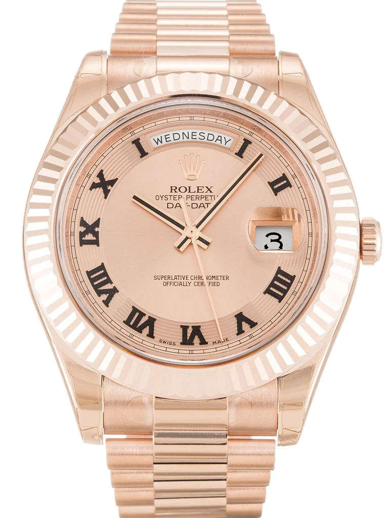 Rolex Day-Date II 40mm Rose Dial 218235 - Bestter Watches