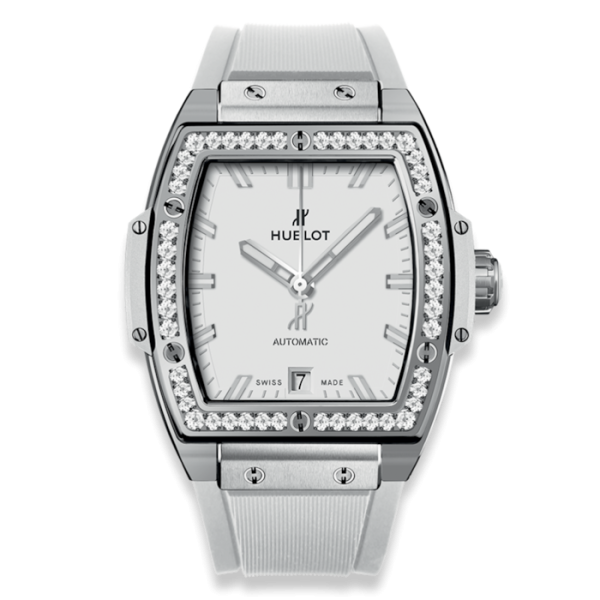 Hublot Spirit Of Big Bang Women Automatic White Rubber Watch 665.NE.2010.RW.1204 - Bestter Watches