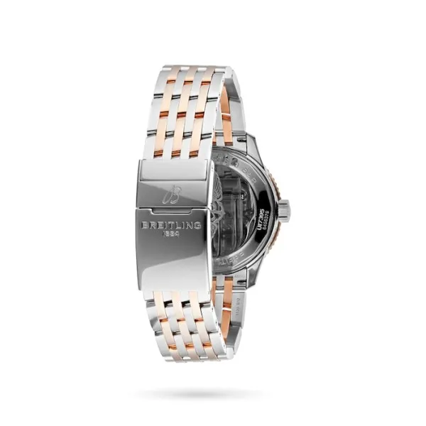 Breitling Navitimer Women Automatic Mother of Pearl Stainless Steel   Rose Gold Watch U17395211A1U1 - Bestter Watches