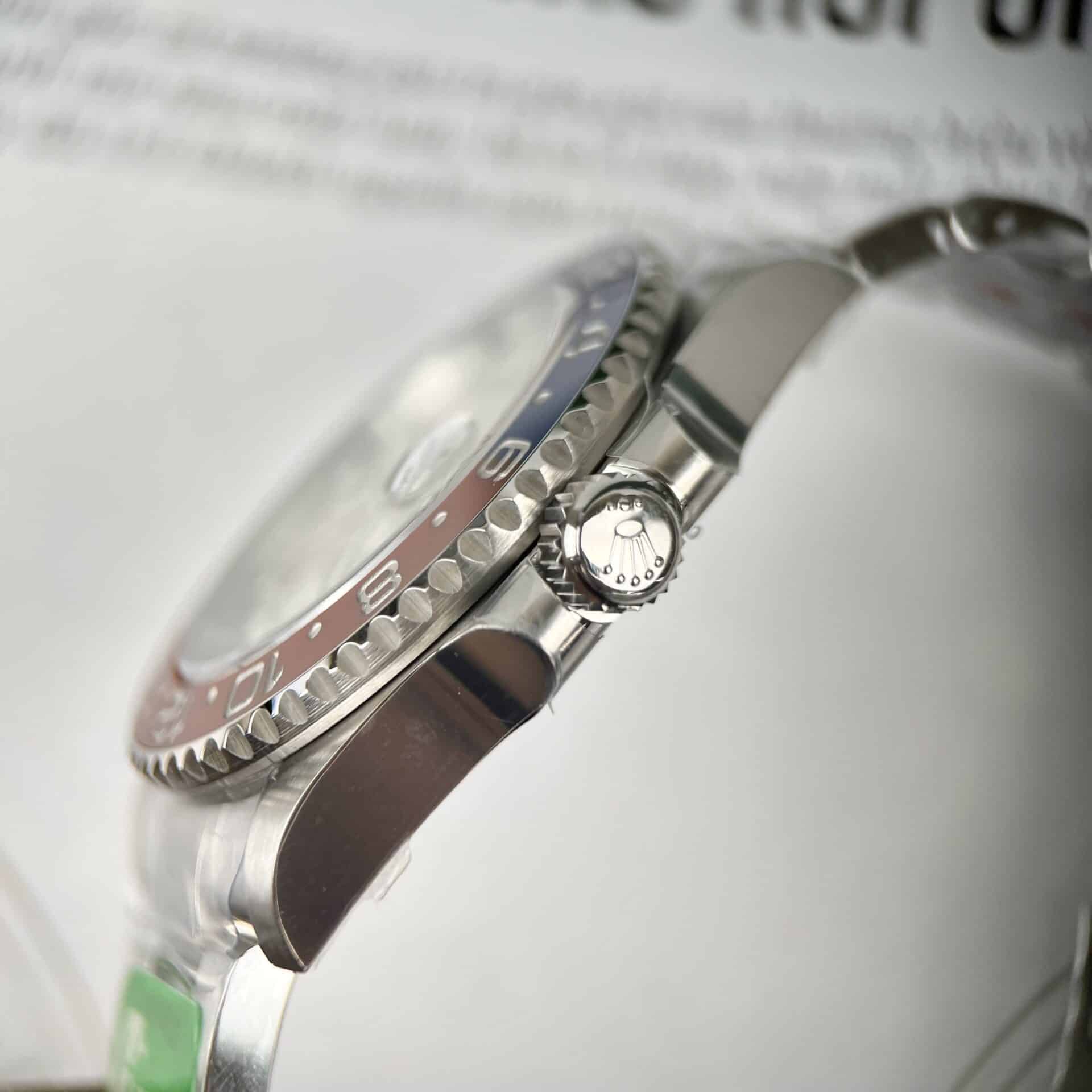 Superclone Rolex GMT-Master II Meteorite Dial 126719BLRO  Superman  Oyster - Bestter Watches