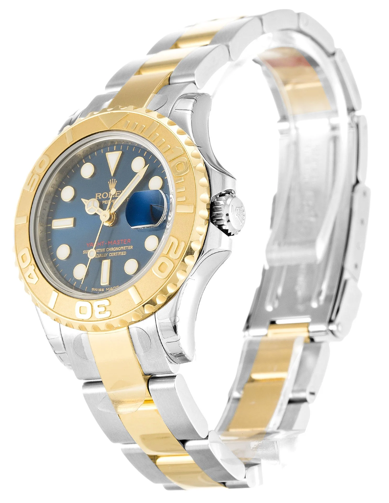Rolex Yacht-Master 35mm Blue Dial 169623 - Bestter Watches