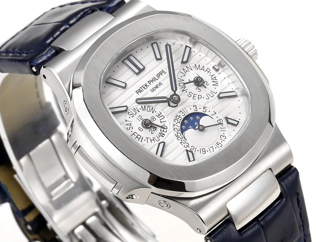 TW Patek Philippe Nautilus Blue Strap Watch - Bestter Watches